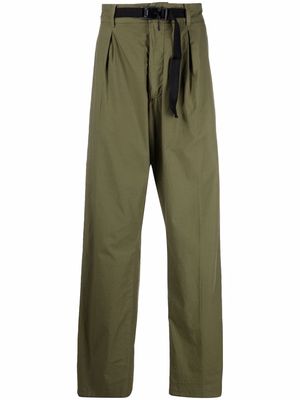 Nº21 belted straight-leg jeans - Green