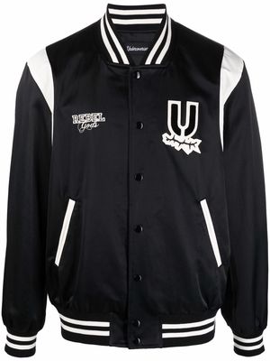 Undercoverism patch-detail bomber jacket - Black