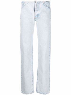 Almaz distressed-detail jeans - Blue