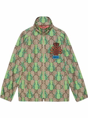 Gucci Pineapple GG print jacket - Neutrals