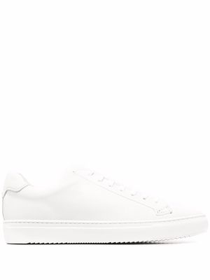 Doucal's Glattleder low-top sneakers - White