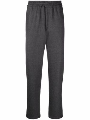 Barena elasticated-waist straight leg trousers - Grey