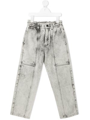 Andorine stonewashed denim jeans - Grey