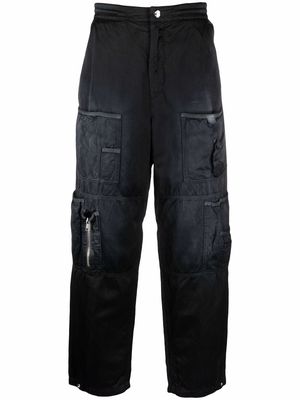 Diesel multi-pocket loose-fit trousers - Black