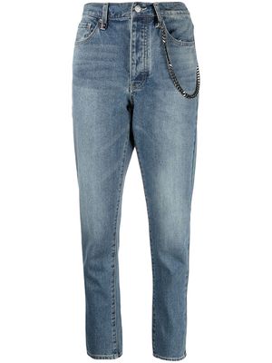 Armani Exchange cropped denim jeans - Blue