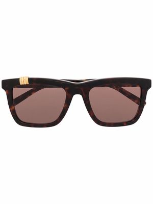 Boucheron Eyewear square-frame sunglasses - Brown