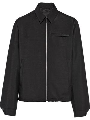 Prada blouson style jacket - Black