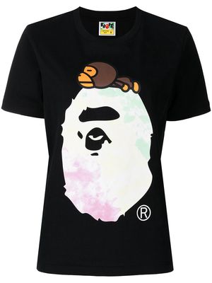 A BATHING APE® Milo On Big Ape print T-shirt - Black