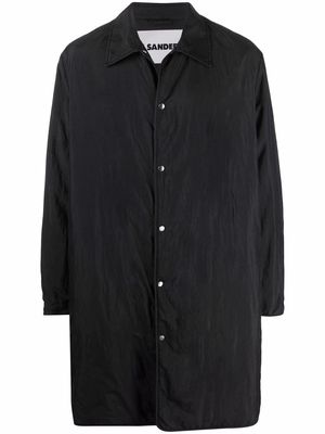 Jil Sander lightly insulated sports coat - Black