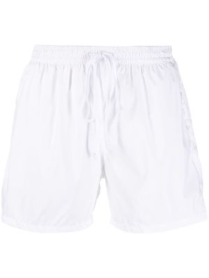 Fedeli logo-print swim shorts - White