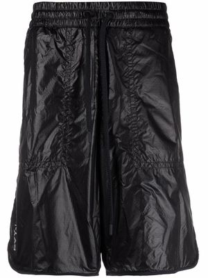 Moncler Grenoble lightweight ripstop shorts - Black