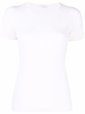 Malo crew neck cashmere T-shirt - White