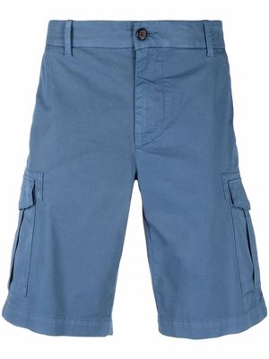 Eleventy cargo bermuda shorts - Blue