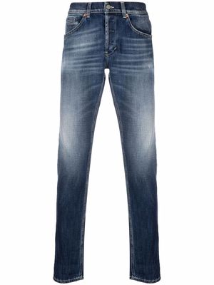 DONDUP slim-fit mid-rise jeans - Blue