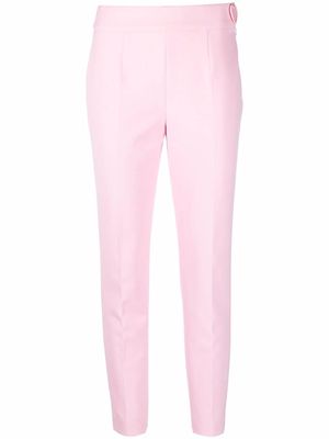 Moschino side button-fastening trousers - Pink
