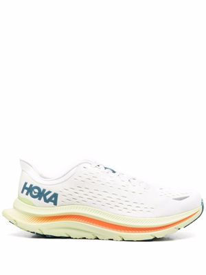 Hoka One One logo-embroidered low-top sneakers - White