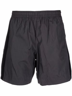 Alexander McQueen Selvedge logo-jacquard swim shorts - Grey