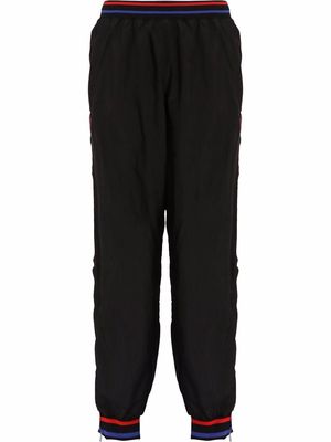 BOSS relaxed-fit logo track trousers - Black