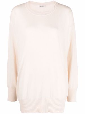 There Was One knitted cashmere jumper - Neutrals