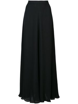 VOZ long A-line skirt - Black