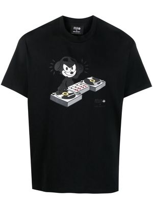Neil Barrett Felix The Cat T-shirt - Black