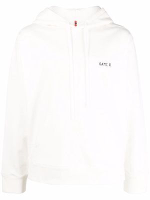 OAMC abstract-print hoodie - White