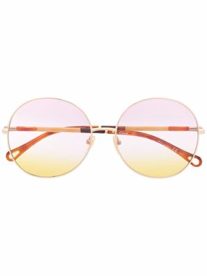 Chloé Eyewear CH0112S round-frame sunglasses - Gold