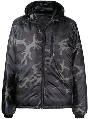 Canada Goose camouflage-print feather-down jacket - Black