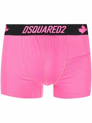 Dsquared2 logo-waistband boxers - Pink
