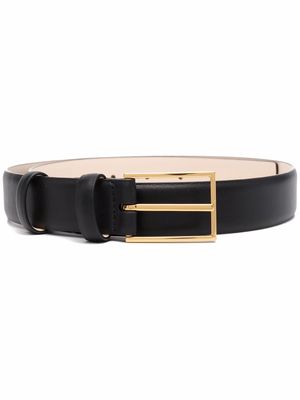12 STOREEZ rectangle buckle belt - Black
