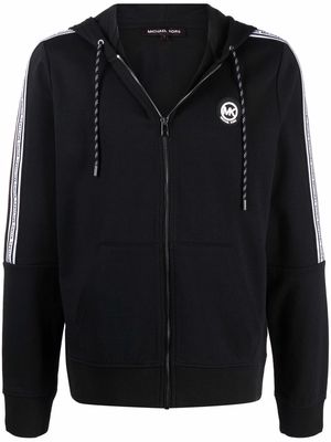 Michael Kors Evergreen zip-up hoodie - Black