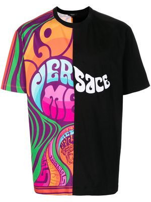 Versace Medusa Music print T-shirt - Black