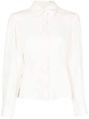 PortsPURE fitted button-up shirt - White