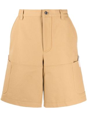 Jacquemus cotton cargo shorts - Neutrals
