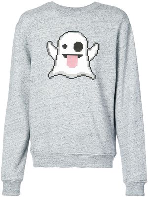 Mostly Heard Rarely Seen 8-Bit Spooky sweatshirt - Grey