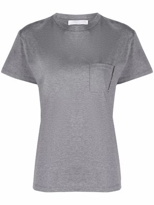 Fabiana Filippi short-sleeve cotton T-shirt - Grey