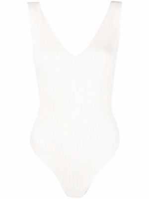 TWINSET V-neck knit Body - White