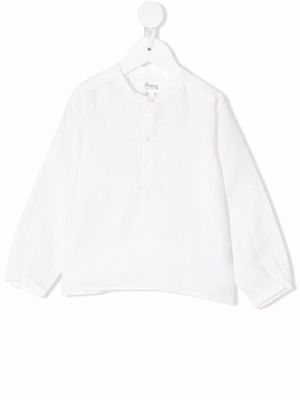 Bonpoint long-sleeve tunic top - White