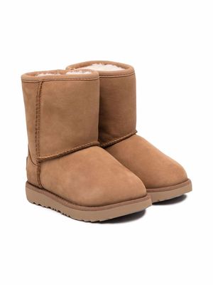 UGG Kids classic ankle boots - Brown