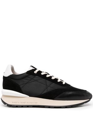 Android Homme panelled low-top sneakers - Black