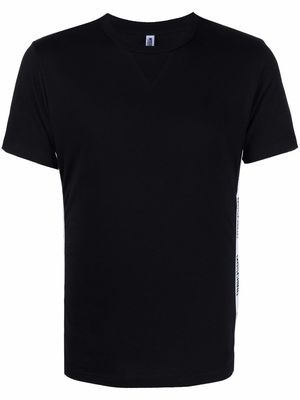 Moschino logo-waistband pyjama set - Black