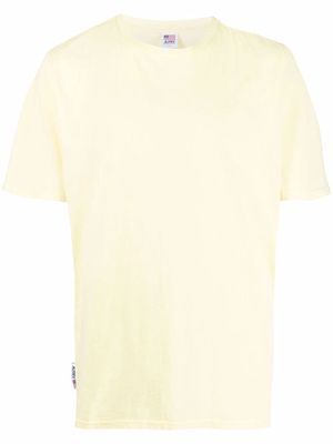 Autry logo-print cotton T-shirt - Yellow