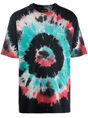 Mauna Kea tie-dye cotton T-shirt - Black