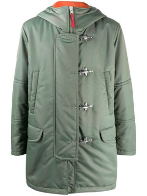 Fay padded hooded coat - Green