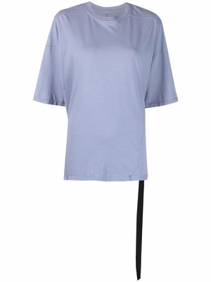Rick Owens DRKSHDW drop-shoulder cotton T-shirt - Blue