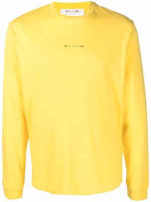 1017 ALYX 9SM graphic print cotton T-shirt - Yellow