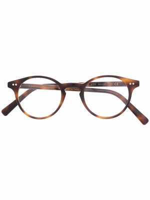 Epos round frame glasses - Neutrals