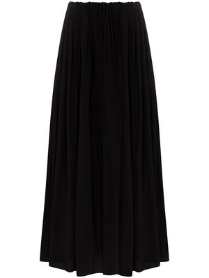Matteau Drawcord tie-fastening skirt - Black