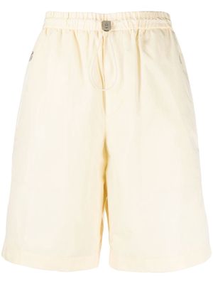 Jil Sander drawstring-waistband shorts - Yellow