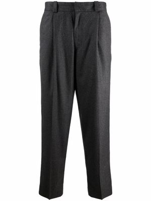 Acne Studios pleat-detail tailored pinstripe trousers - Grey